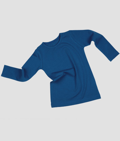 Trikotažiniai marškinėliai / mėlyni, LT0015